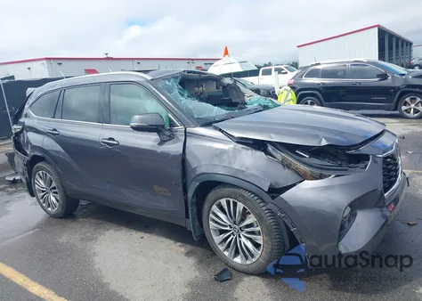 2022 Toyota Highlander Platinum из США, поврежденный, VIN 5TDFZRBH7NS172392